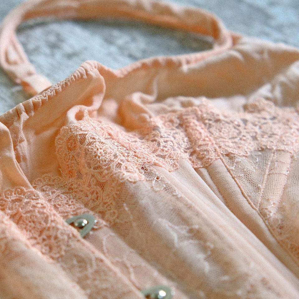 Blush La Perla milkmaid bustier (M)