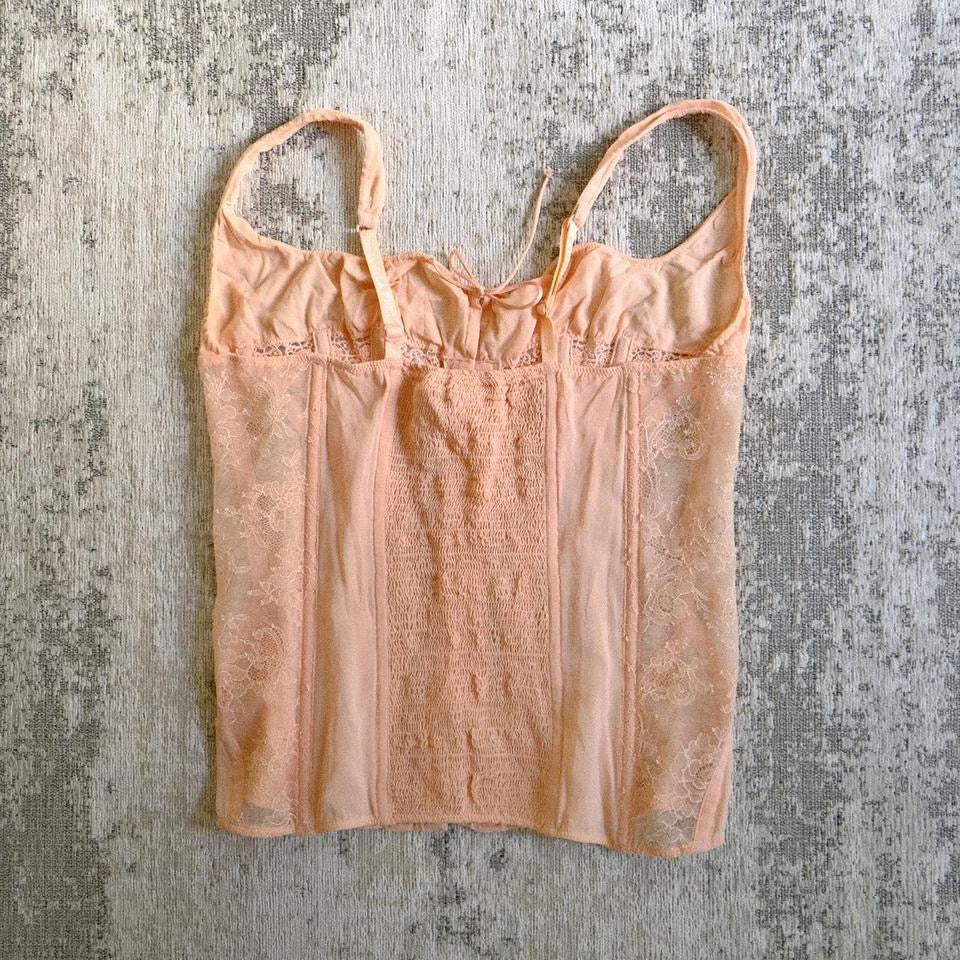 Blush La Perla milkmaid bustier (M)