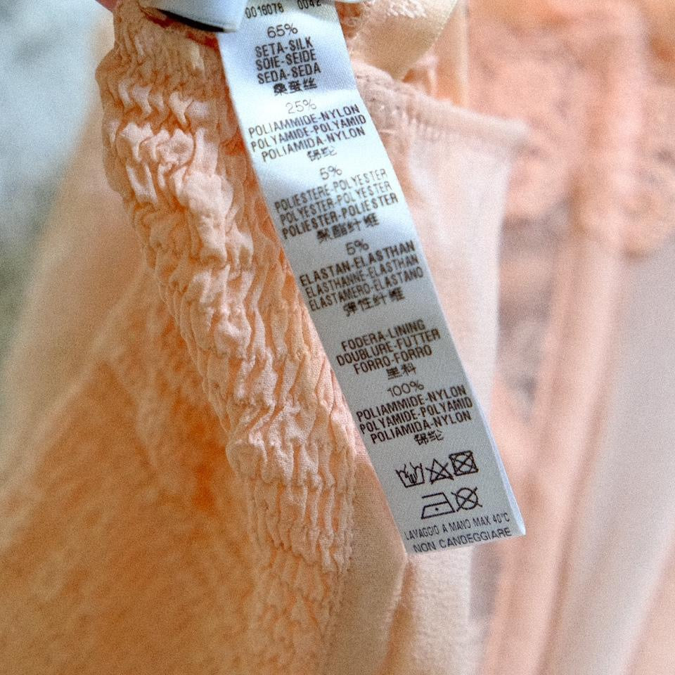 Blush La Perla milkmaid bustier (M)