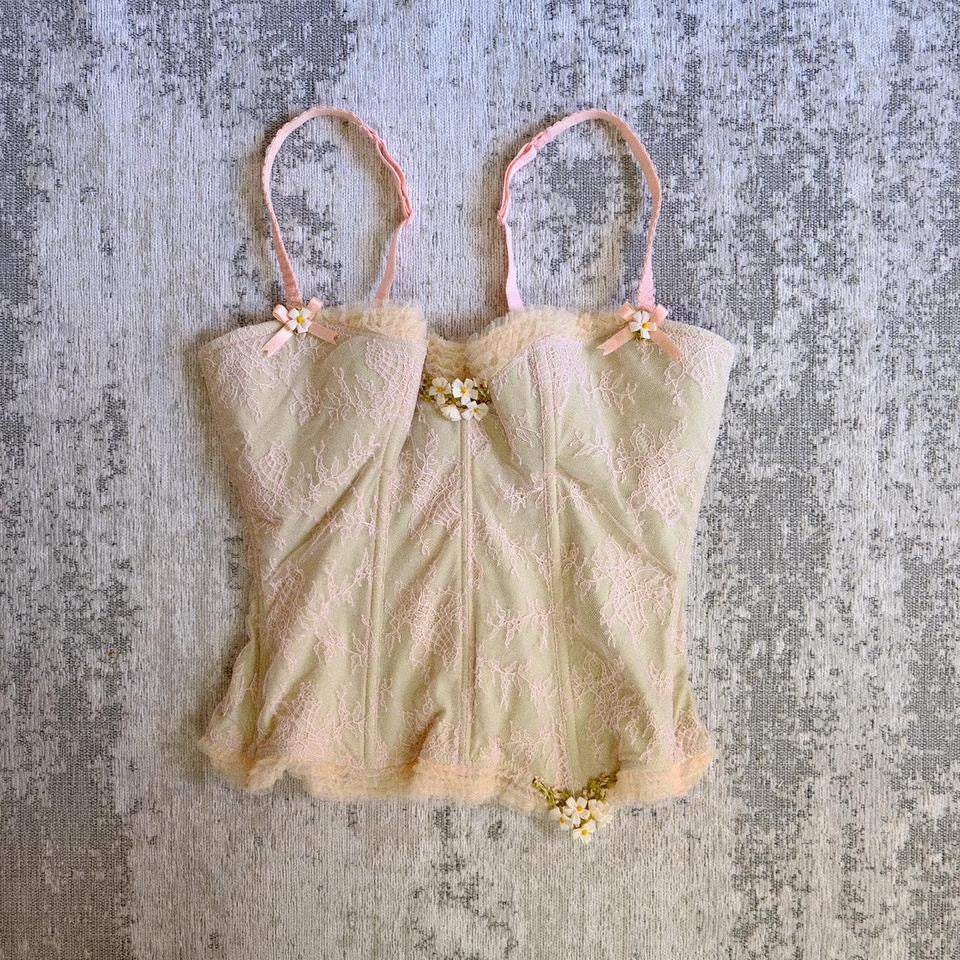 Chantal Thomass meadow corset (80D/36D)