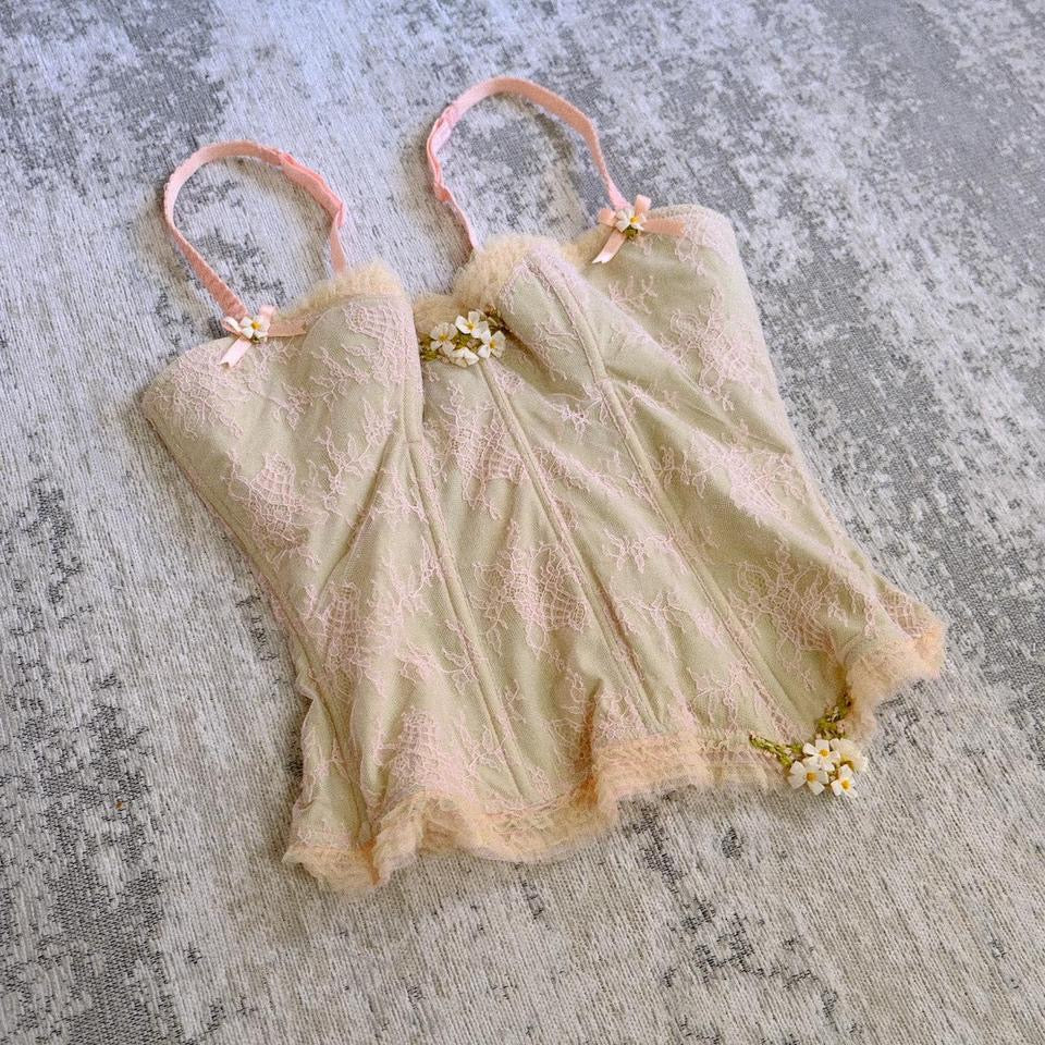 Chantal Thomass meadow corset (80D/36D)