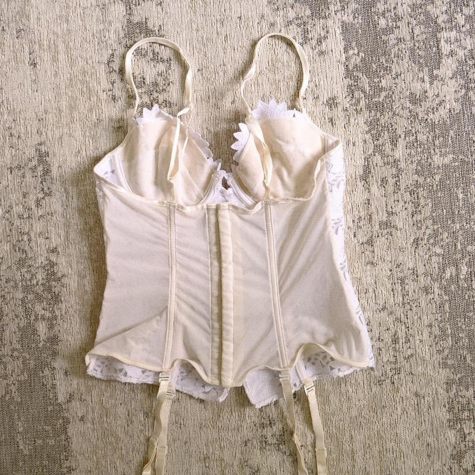 Daisy lace corset (S/M, B cup)