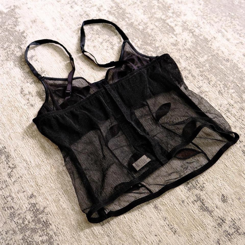 Forest whisper La Perla leaf corset (S/M-M, B- B/C cup)