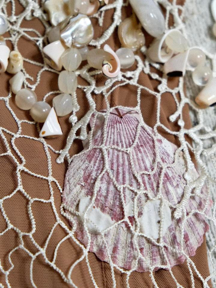 Nude reworked mermaid corset (36/80)