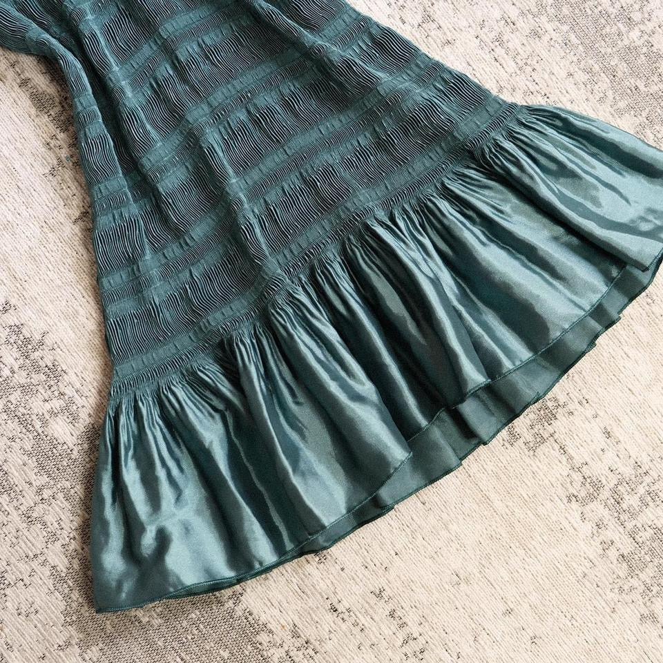 Teal lagoon Italian babydoll (M, M/L, L)