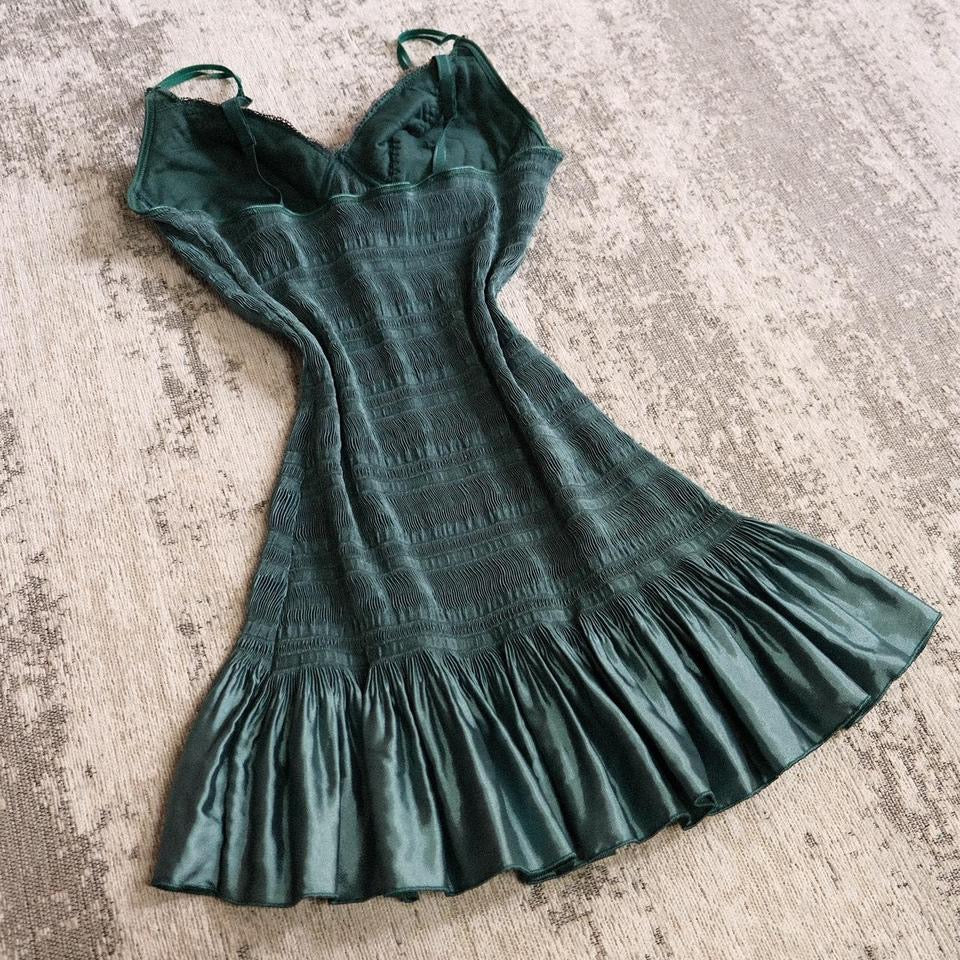 Teal lagoon Italian babydoll (M, M/L, L)