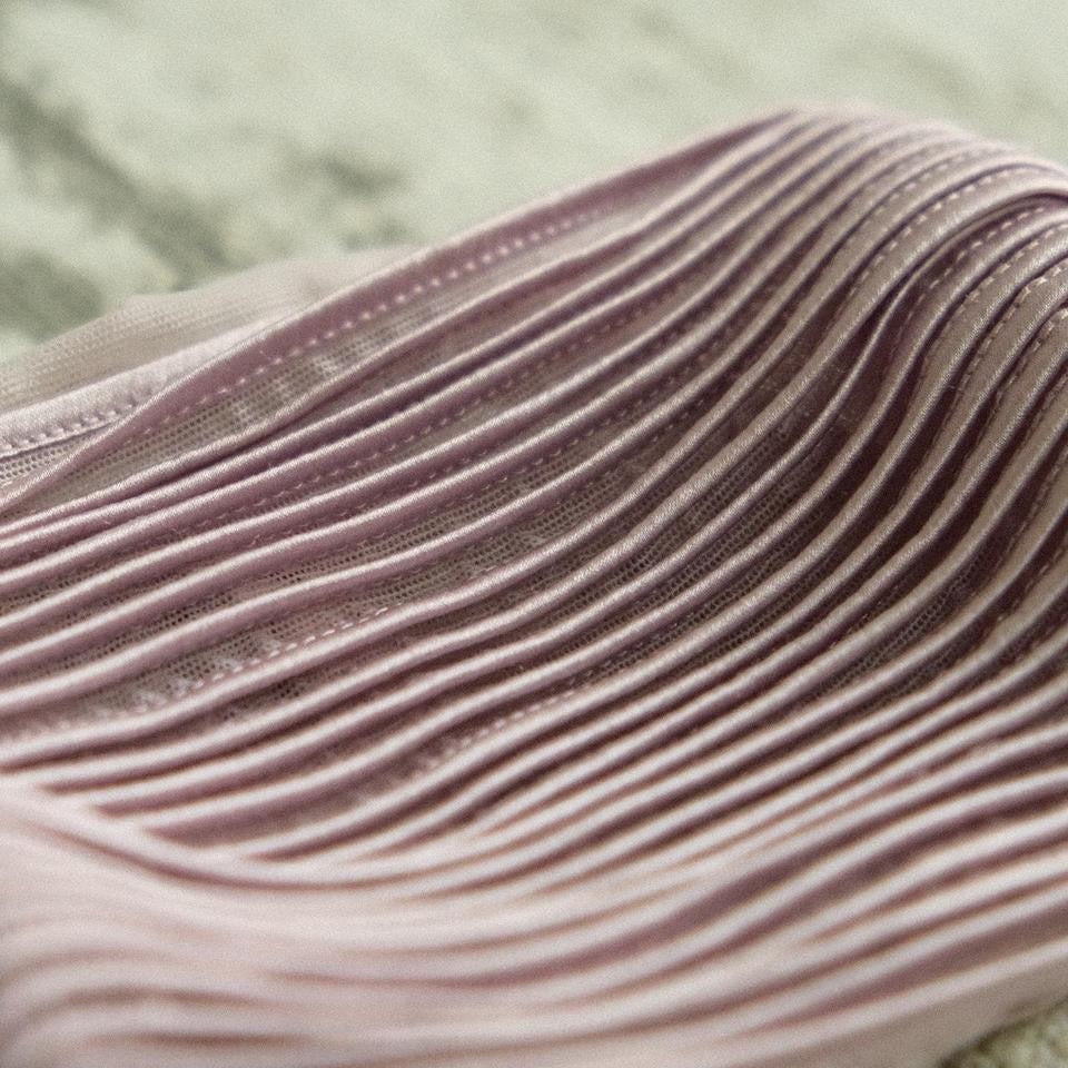 La Perla blush pleated balconette (36B/80B)