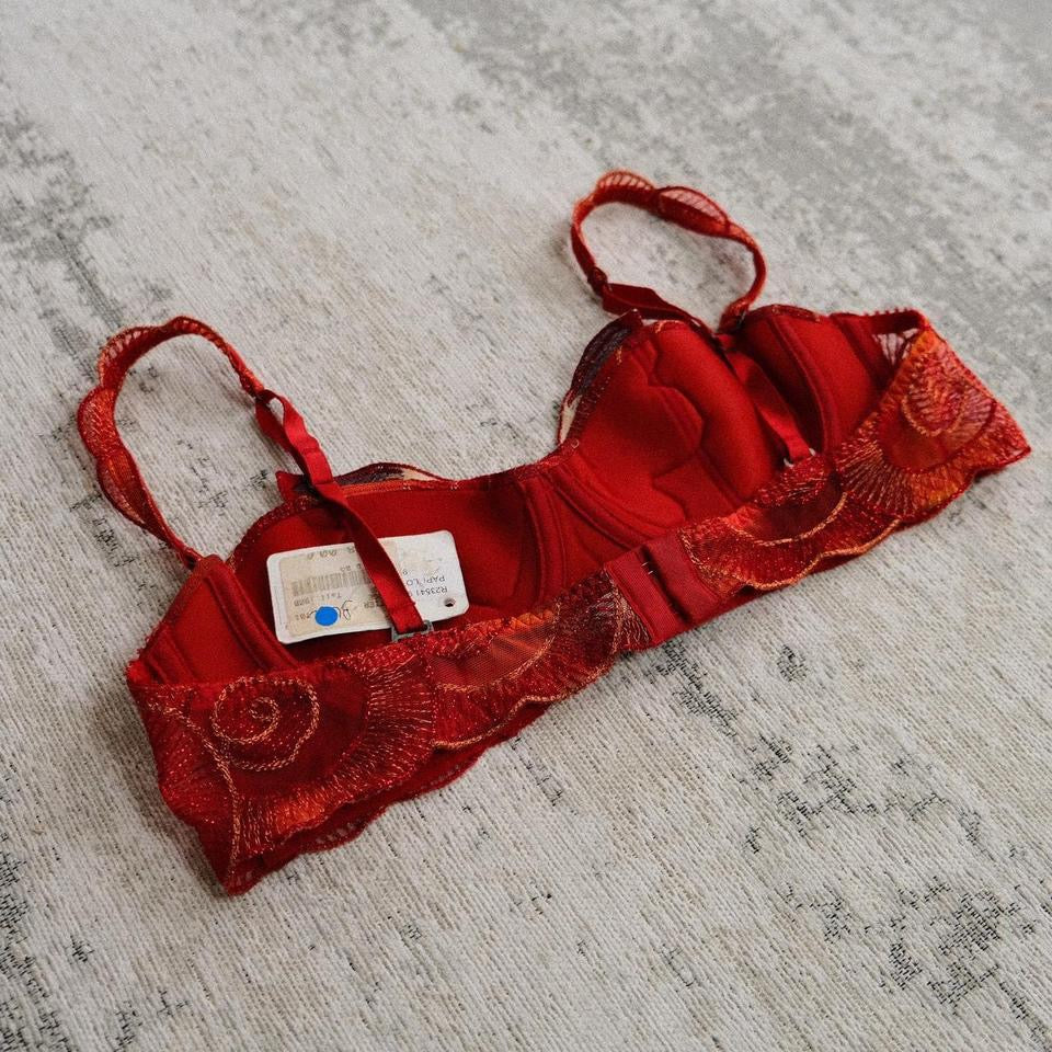 Vintage French Butterfly bra (75B/34B)