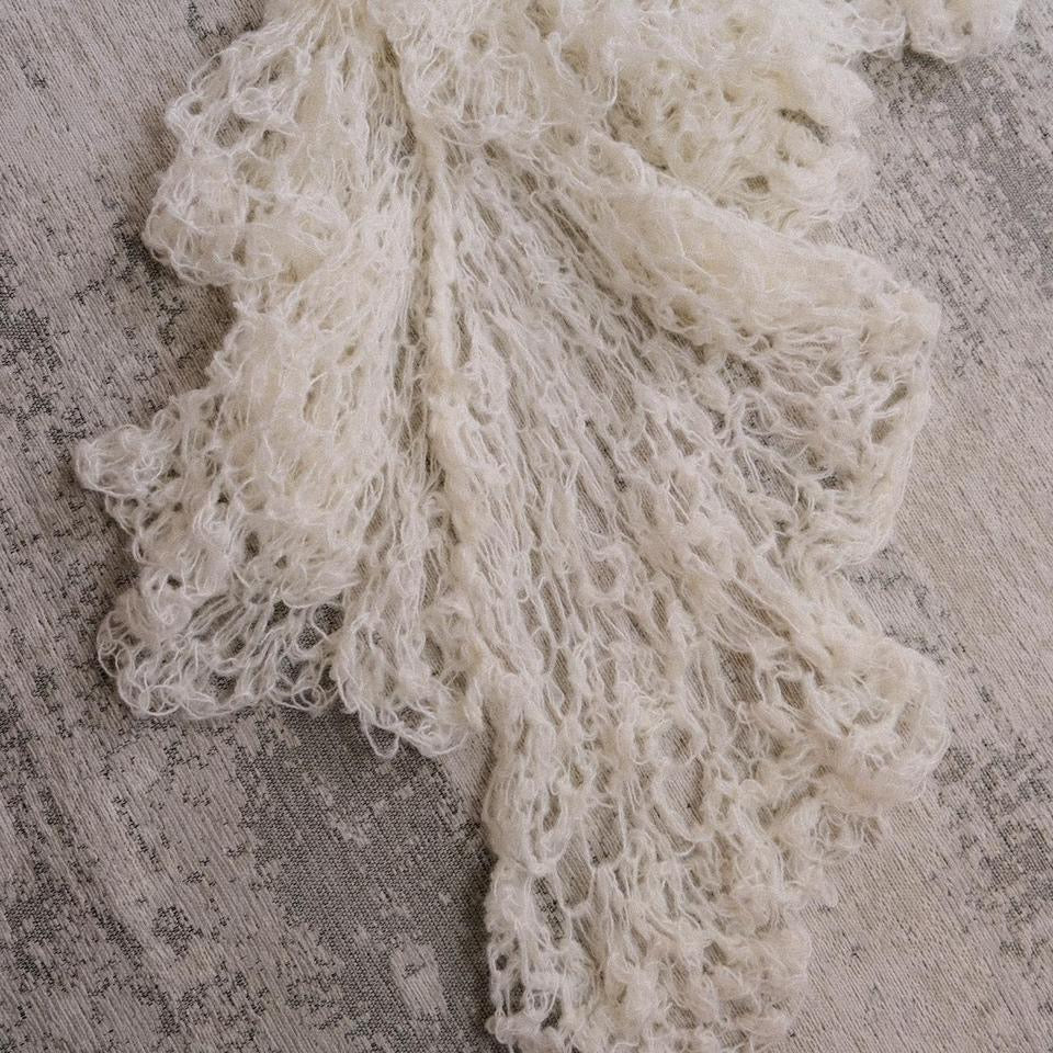 Fairytale knitted poncho (universal sizing)