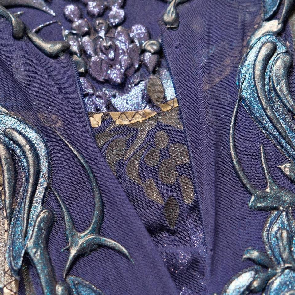 Ema Savahl royal blue mini dress (S, S/M, M)