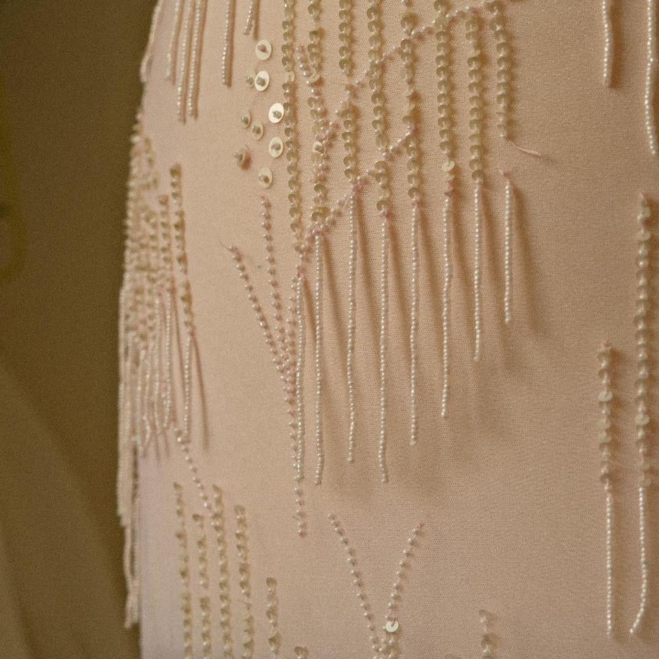 Sheer pastel pink romance dress (M, M/L)