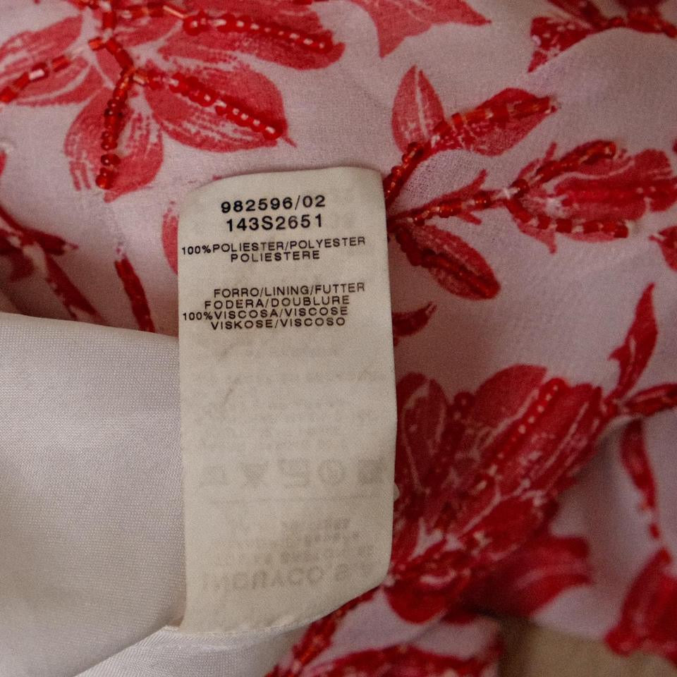 Kissed by red florals dress (M)