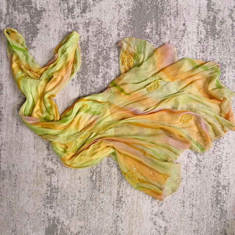 Lemonade sunset dress (M, M/L)