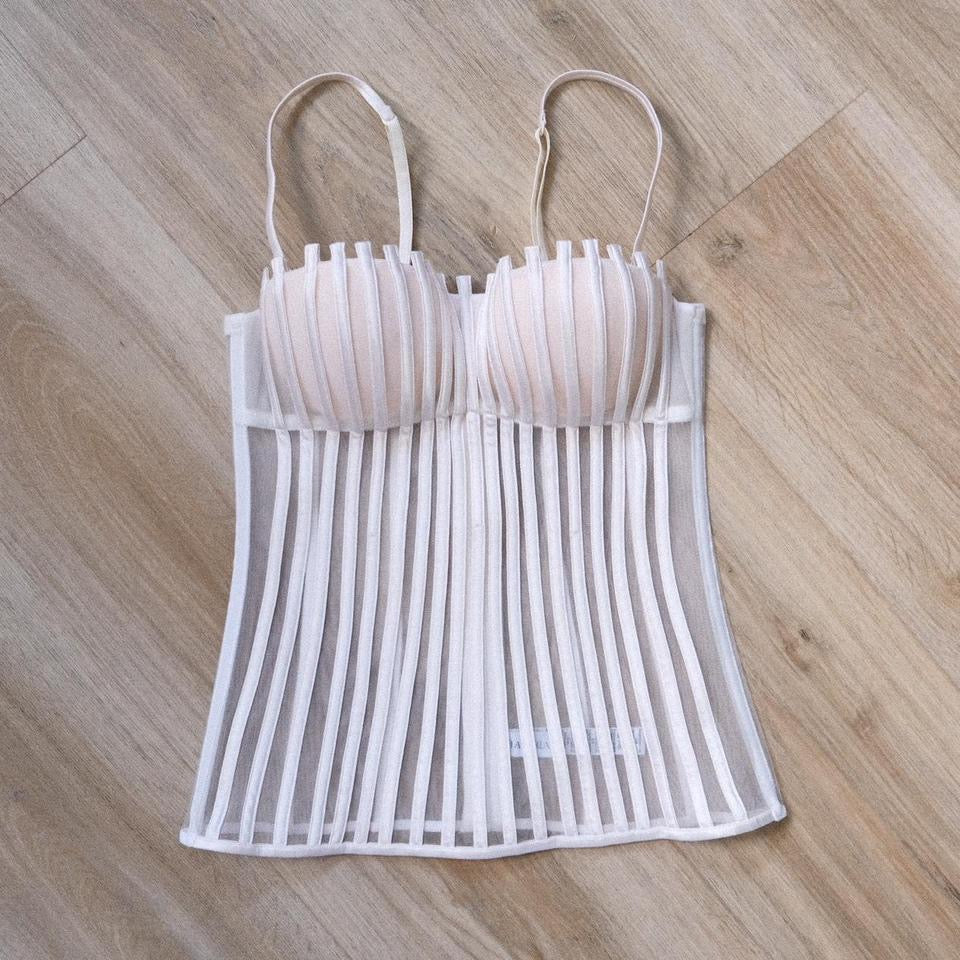 La Perla Graphique corset top (32B/70B)