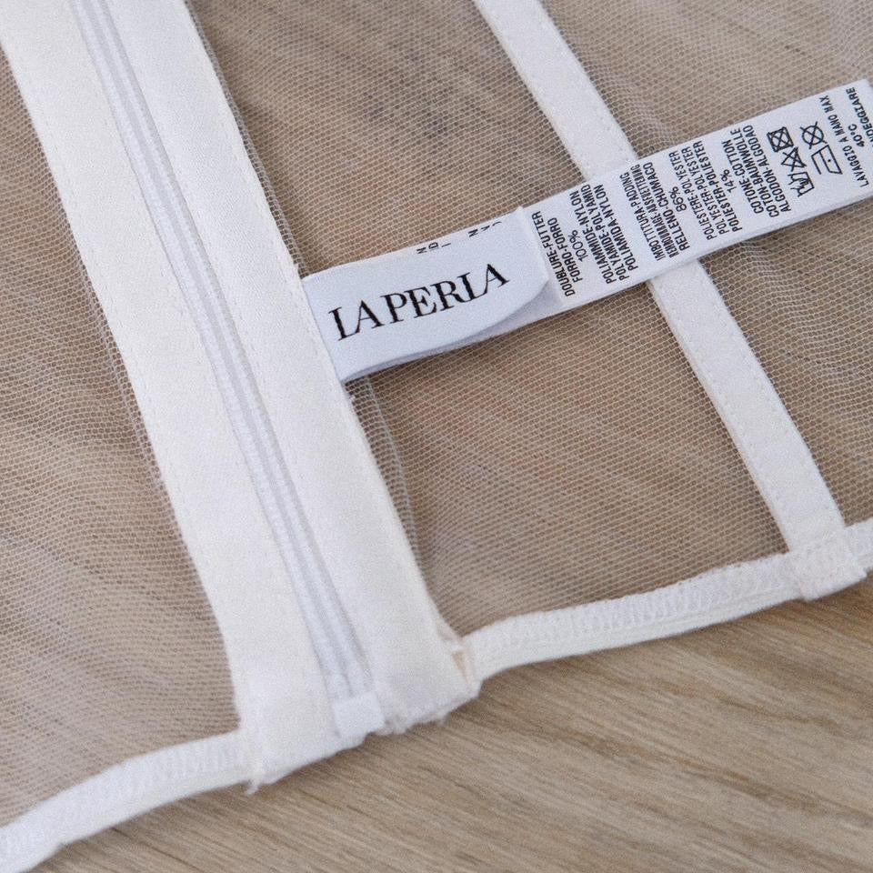 La Perla Graphique corset top (32B/70B)