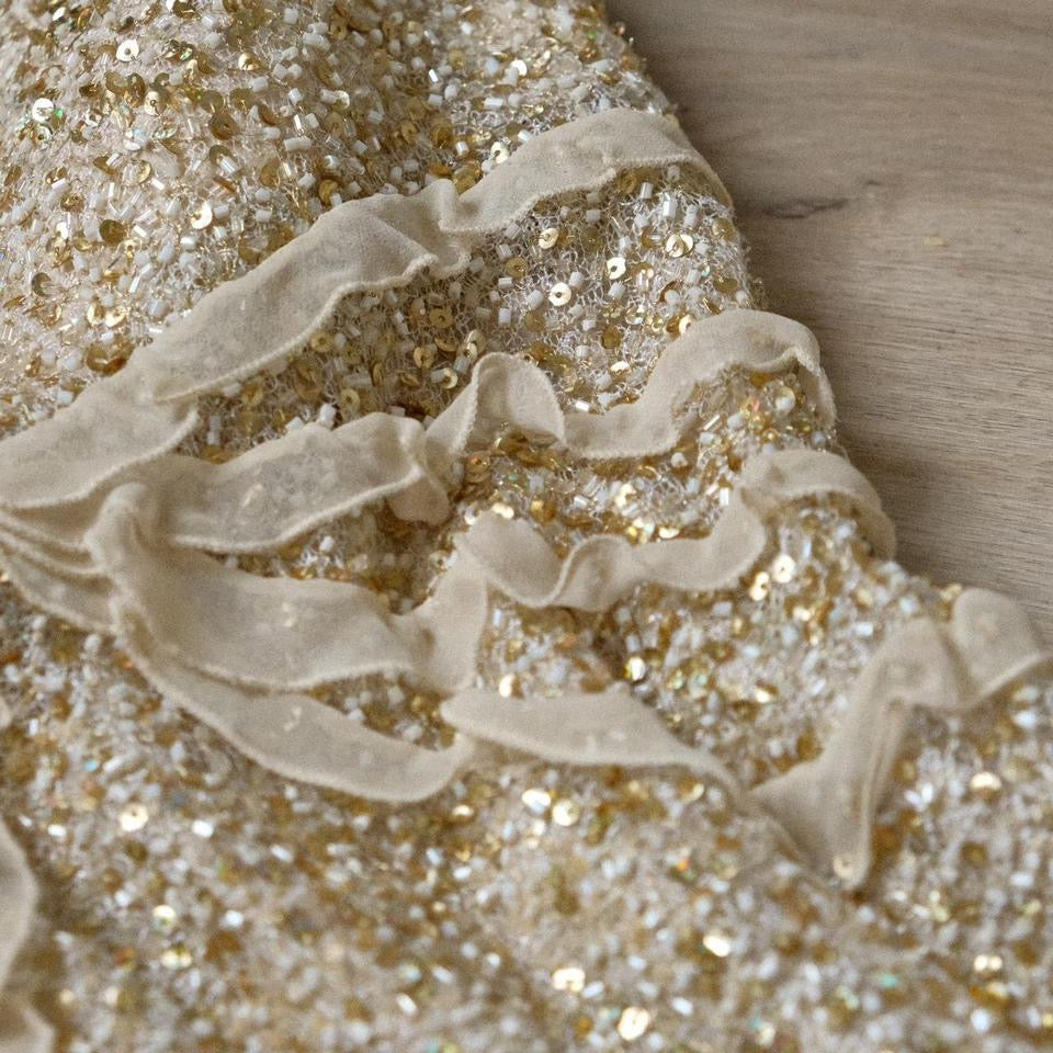 Washed ashore vintage mermaid gown (XS/S, S)