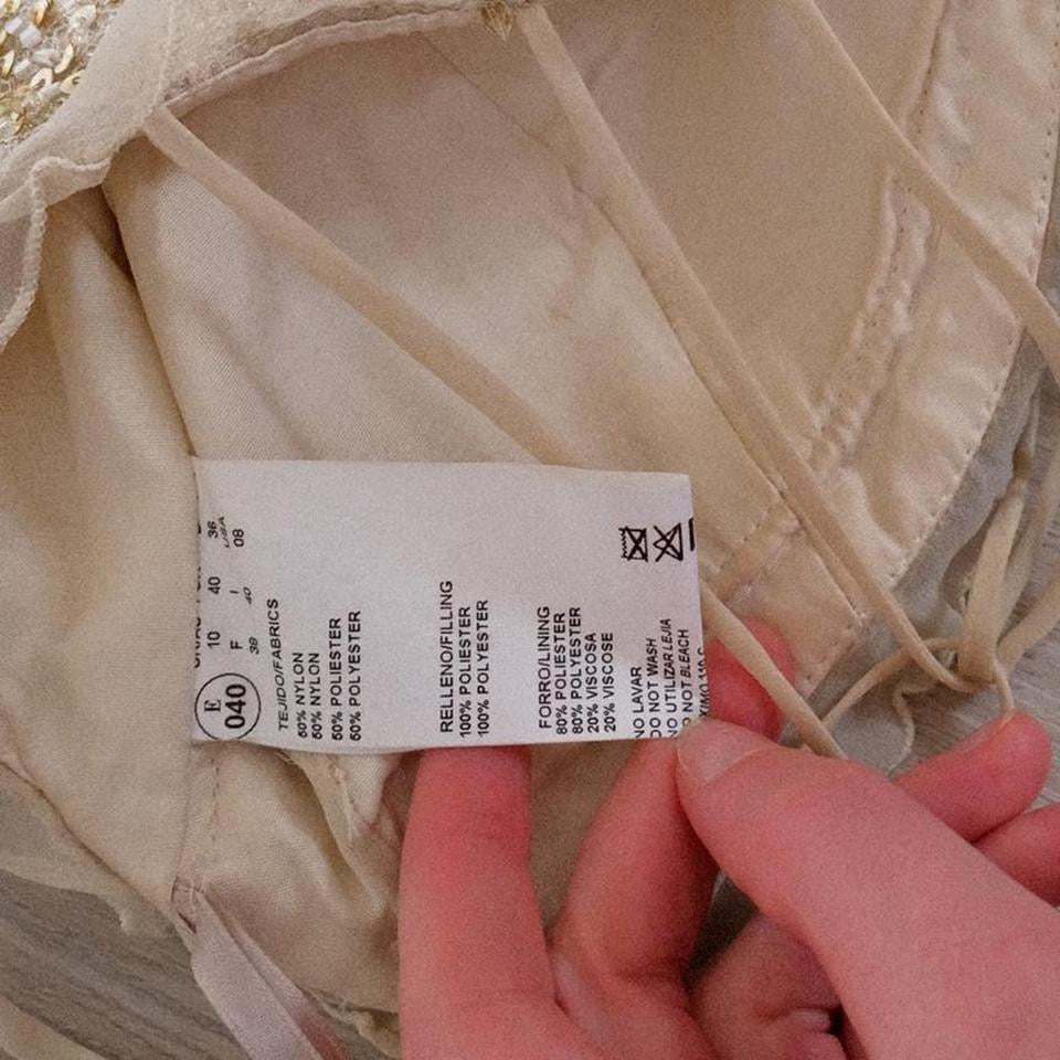 Washed ashore vintage mermaid gown (XS/S, S)