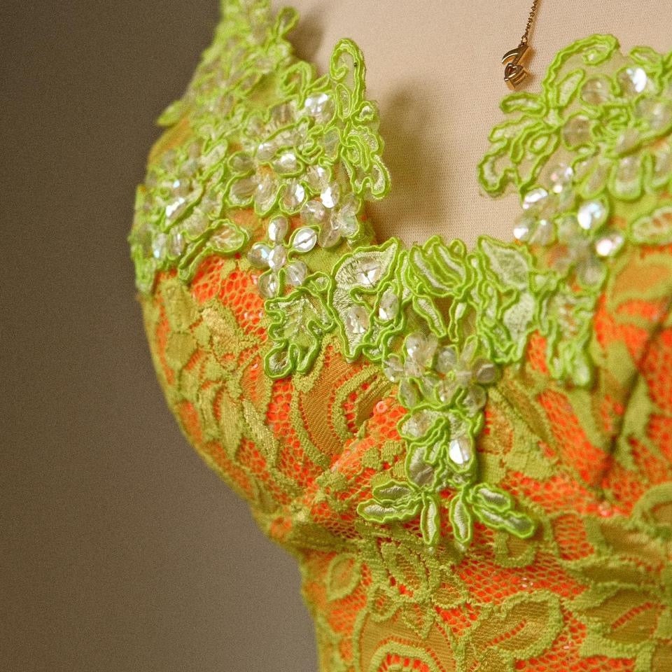 The melon fever English designer corset dress (XS-S/M)