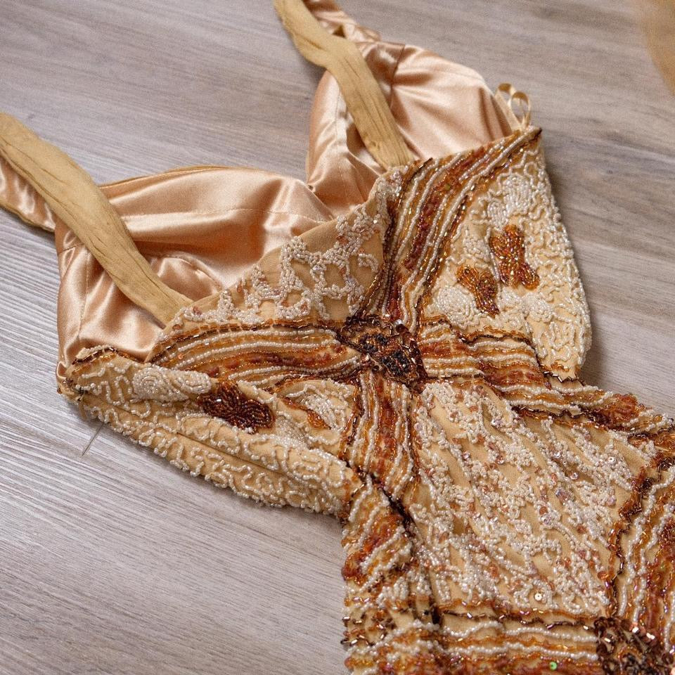 The sunset majesty evening dress (S/M)