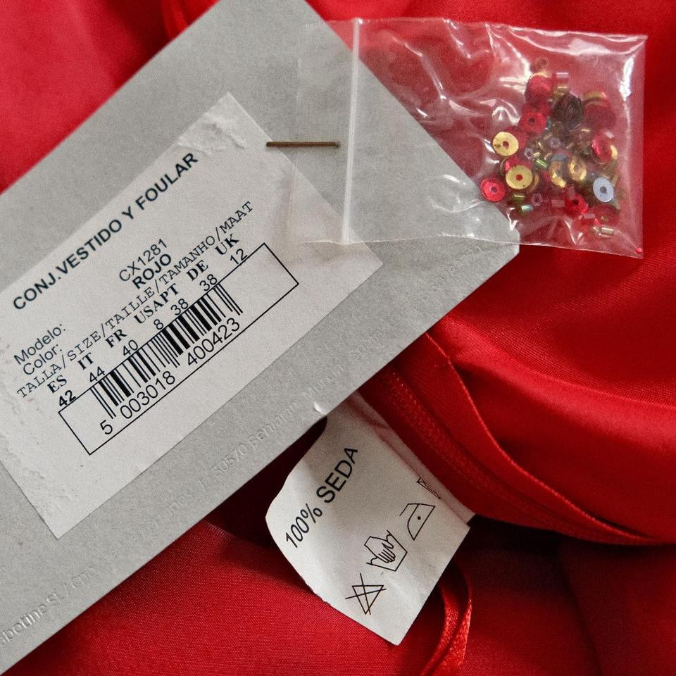 Magical red ruby dress (M-L)