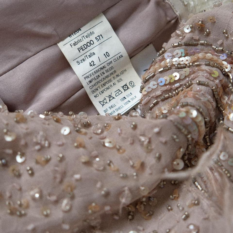 The feather elegance dress (S)