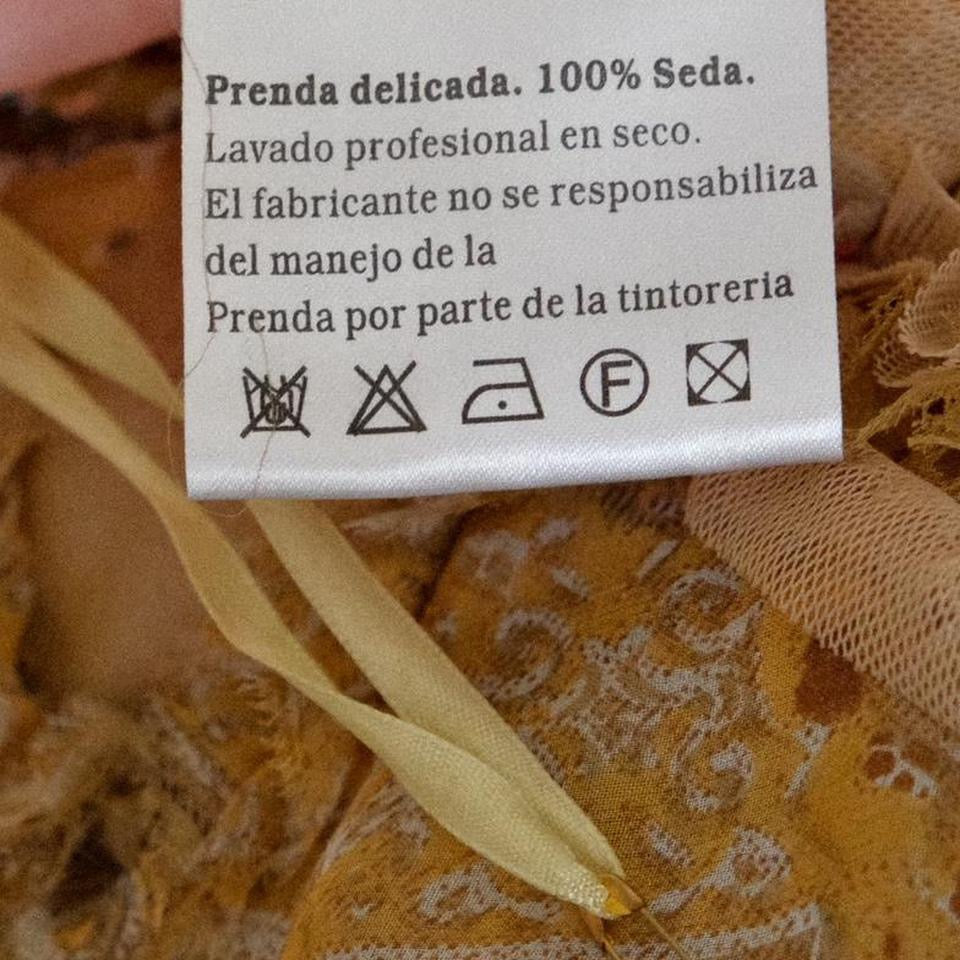 A latte macchiato ruffled fairy dress (M, M/L)