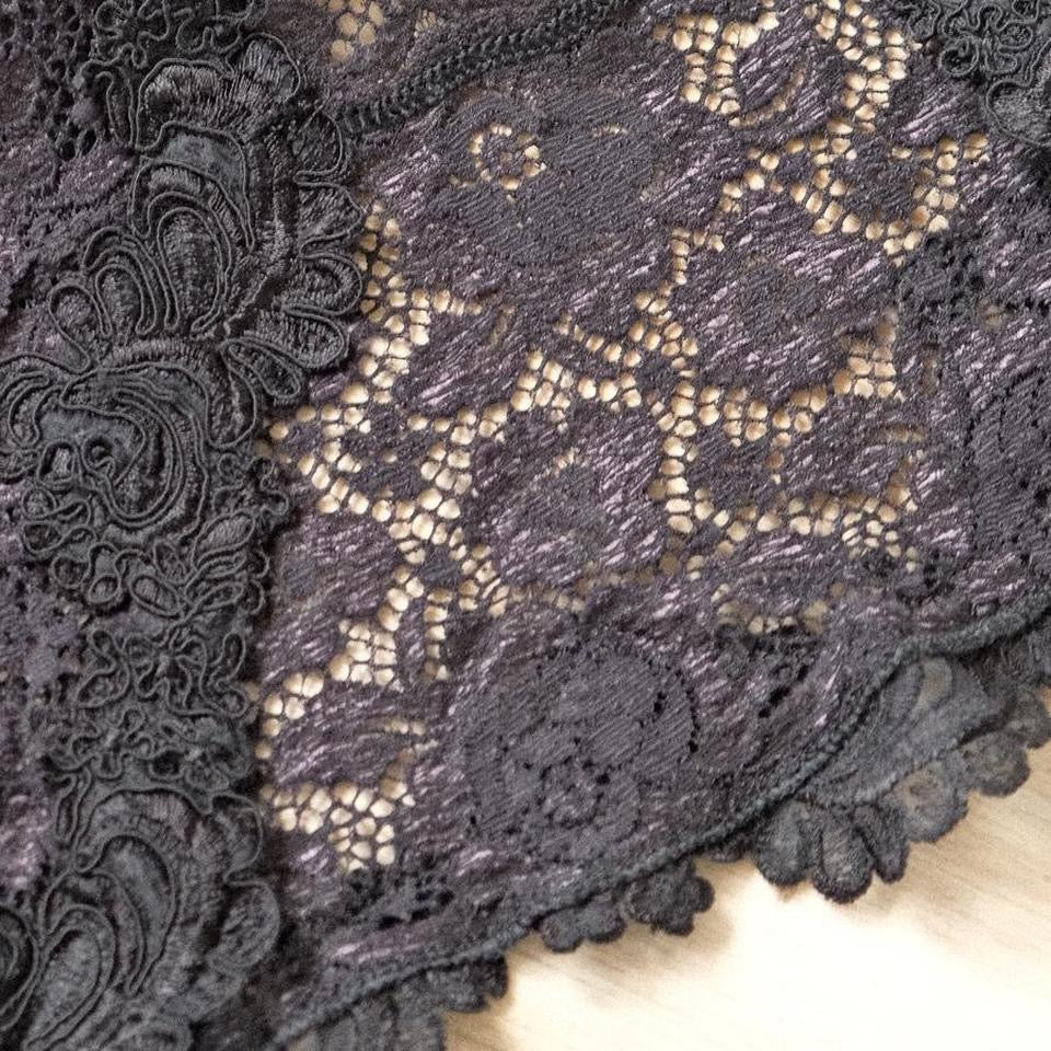 Black lace romance dress (S, S/M, M)
