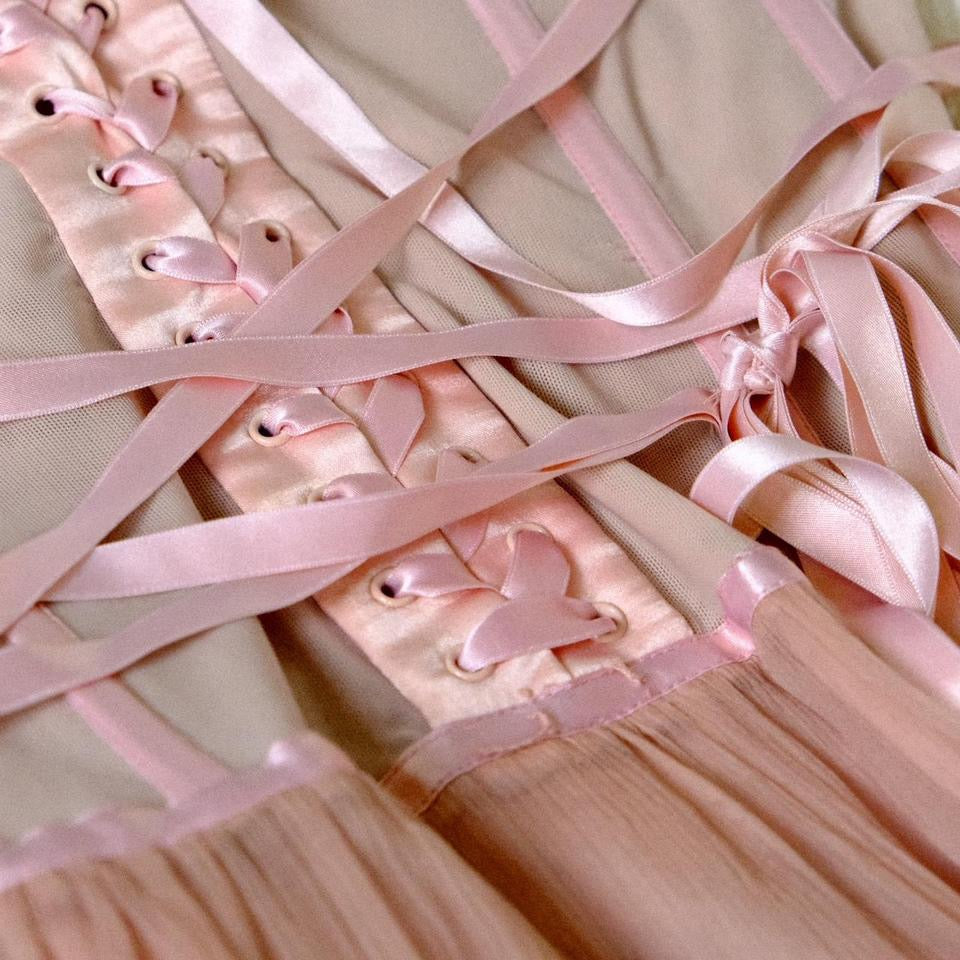 Blushing fairy dress (S/M, M)