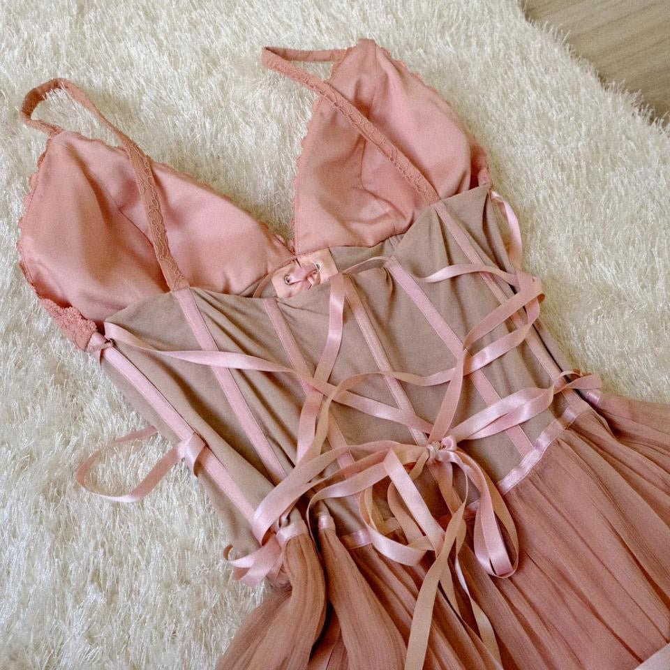 Blushing fairy dress (S/M, M)