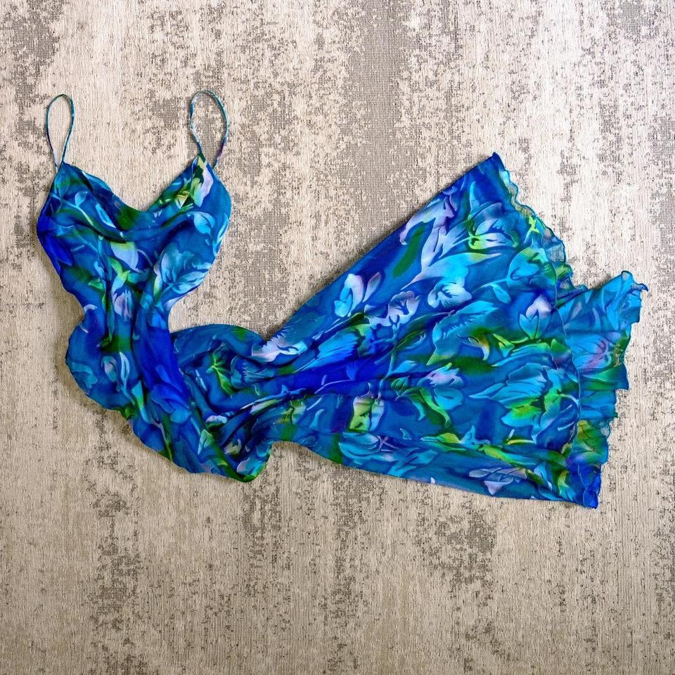 Vibrant tropical breeze dress (XS/S, S)