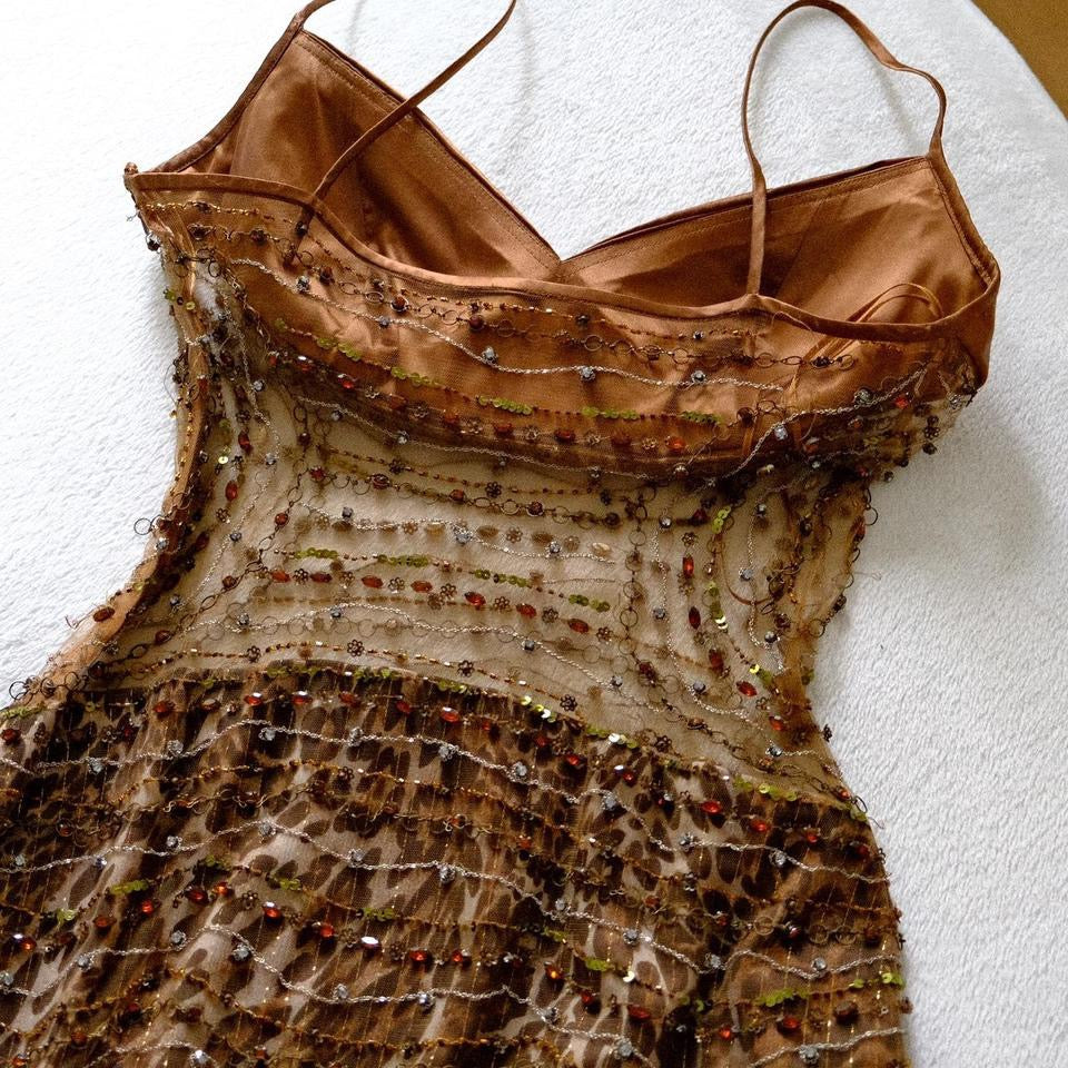 Fierce savanna elegance dress (M)