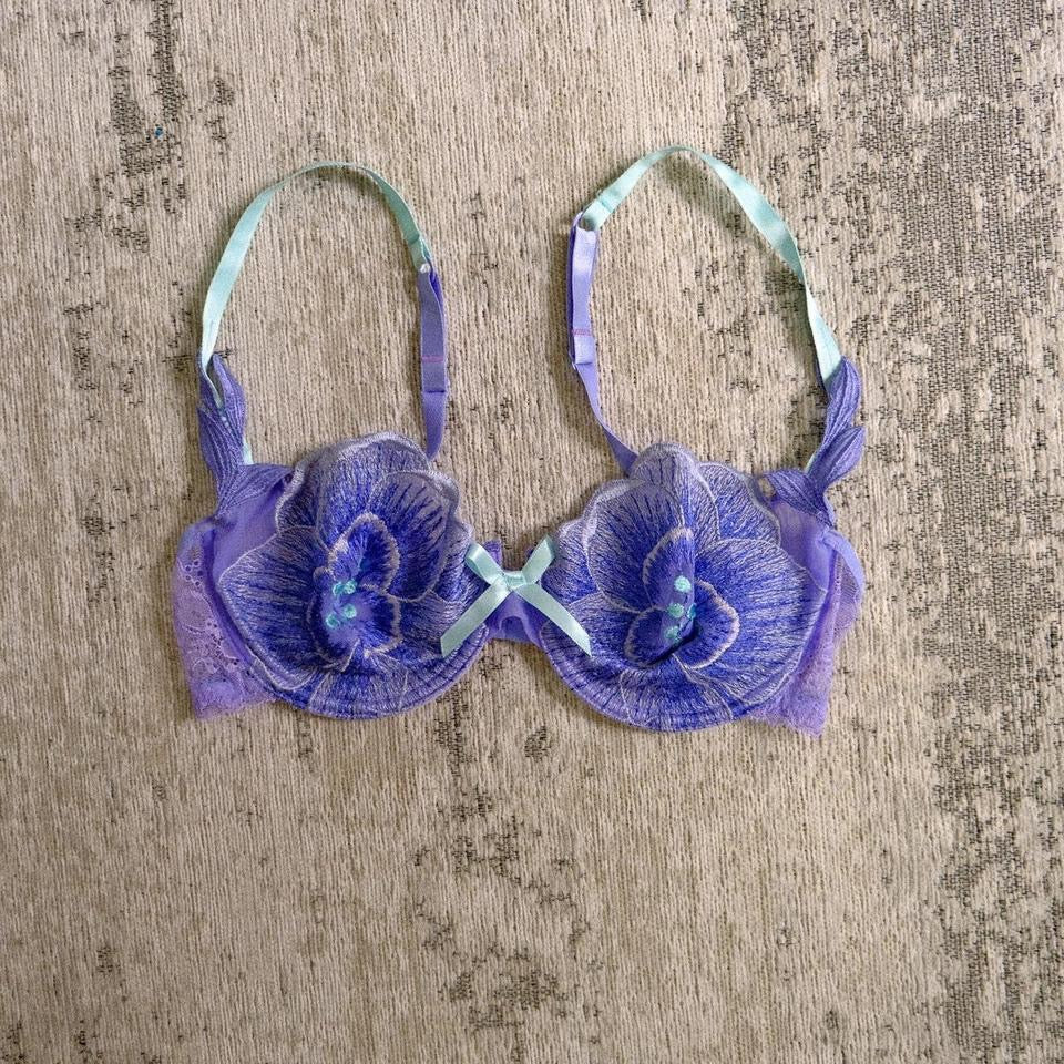 Aqua bloom bra (70D/32D)