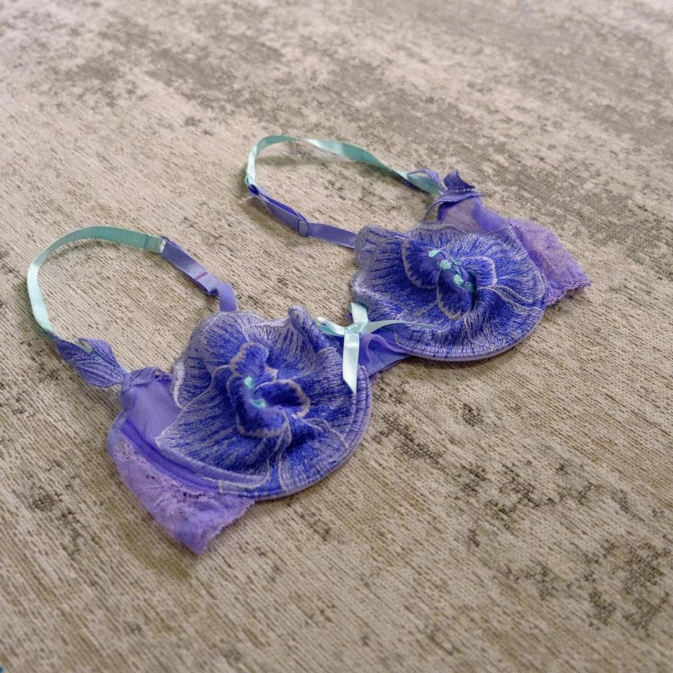 Aqua bloom bra (70D/32D)