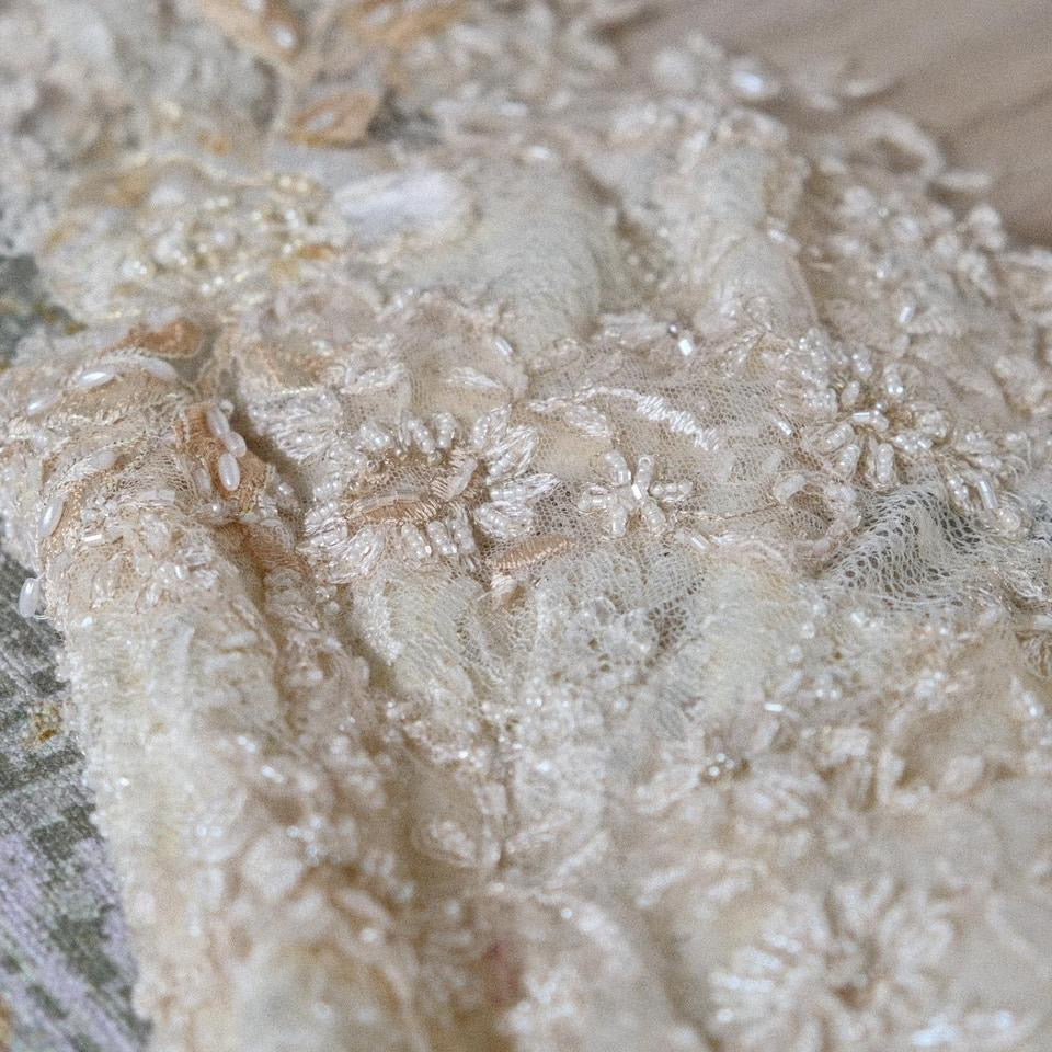 Fairycore bridal handmade corset (XS/S, S)