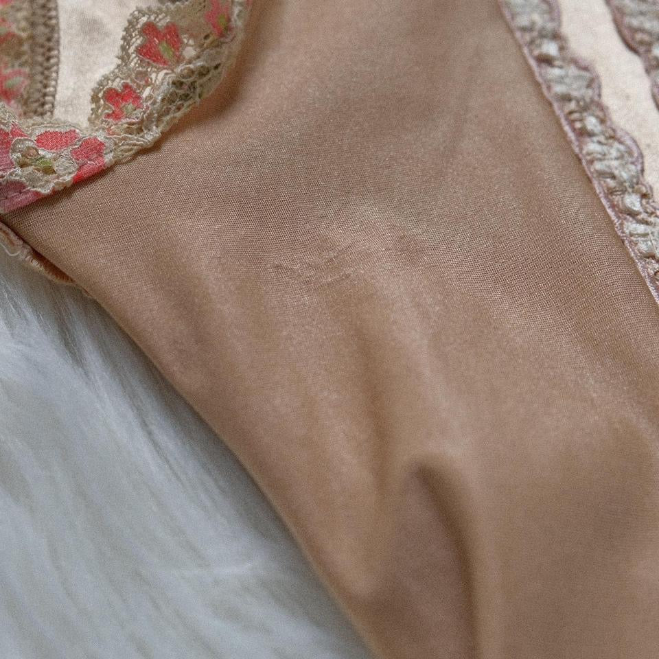 English designer nude bustier (S, S/M, M)