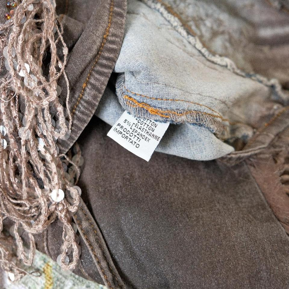 Fairy fringe evening dress (S/M, M)