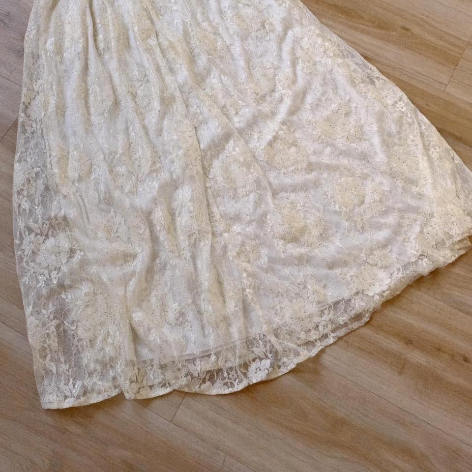 Elegant sunshine bridal dress (S)