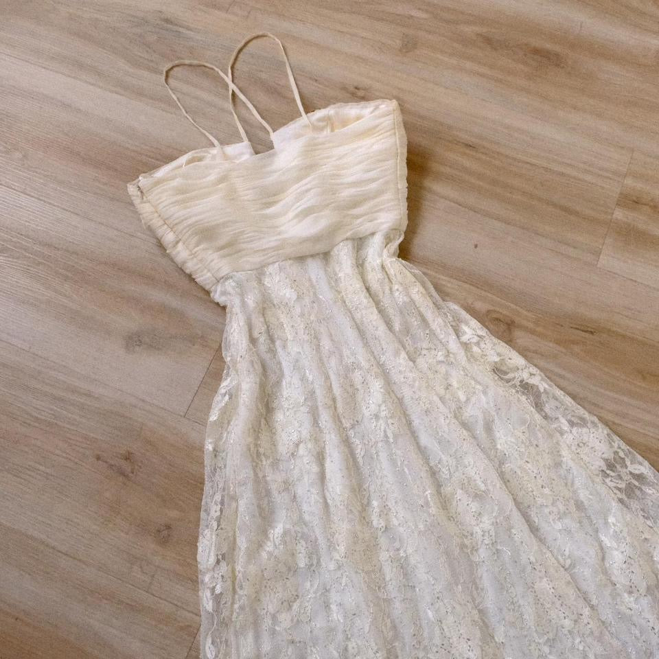 Elegant sunshine bridal dress (S)