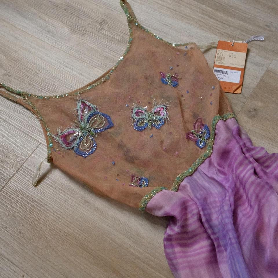 Butterfly evening gown (M)