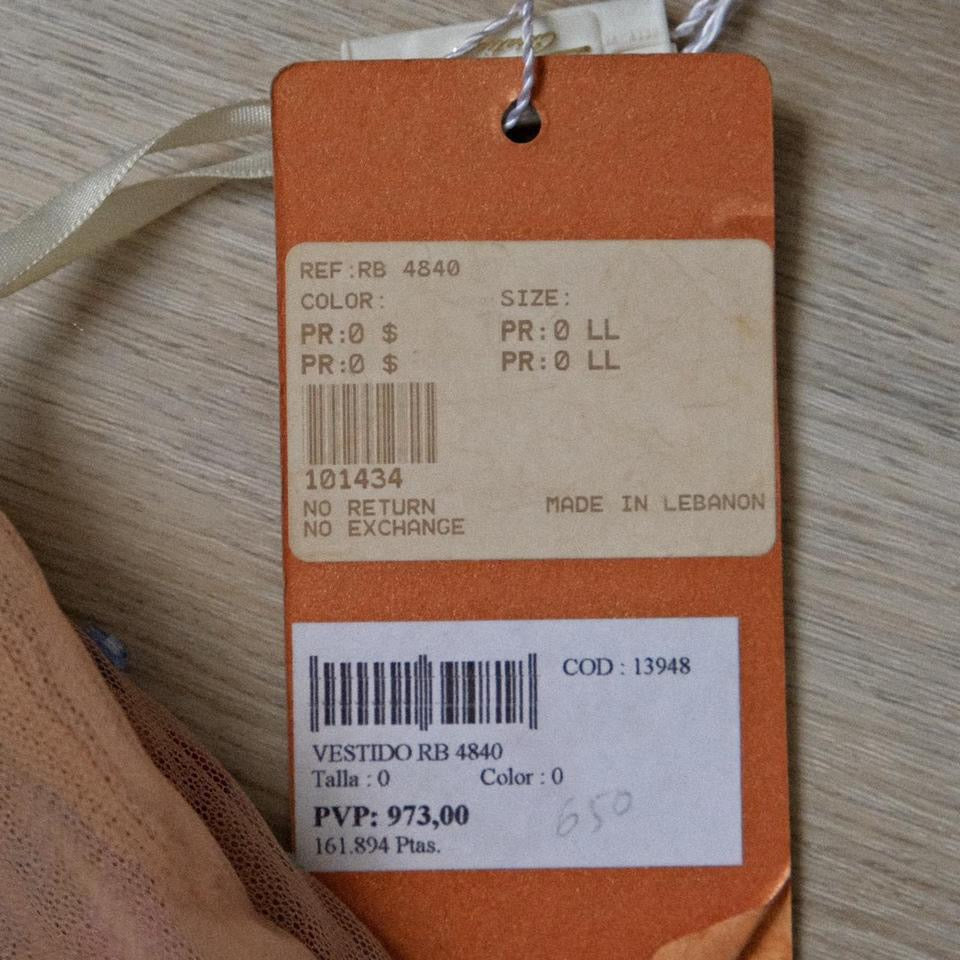 Butterfly evening gown (M)