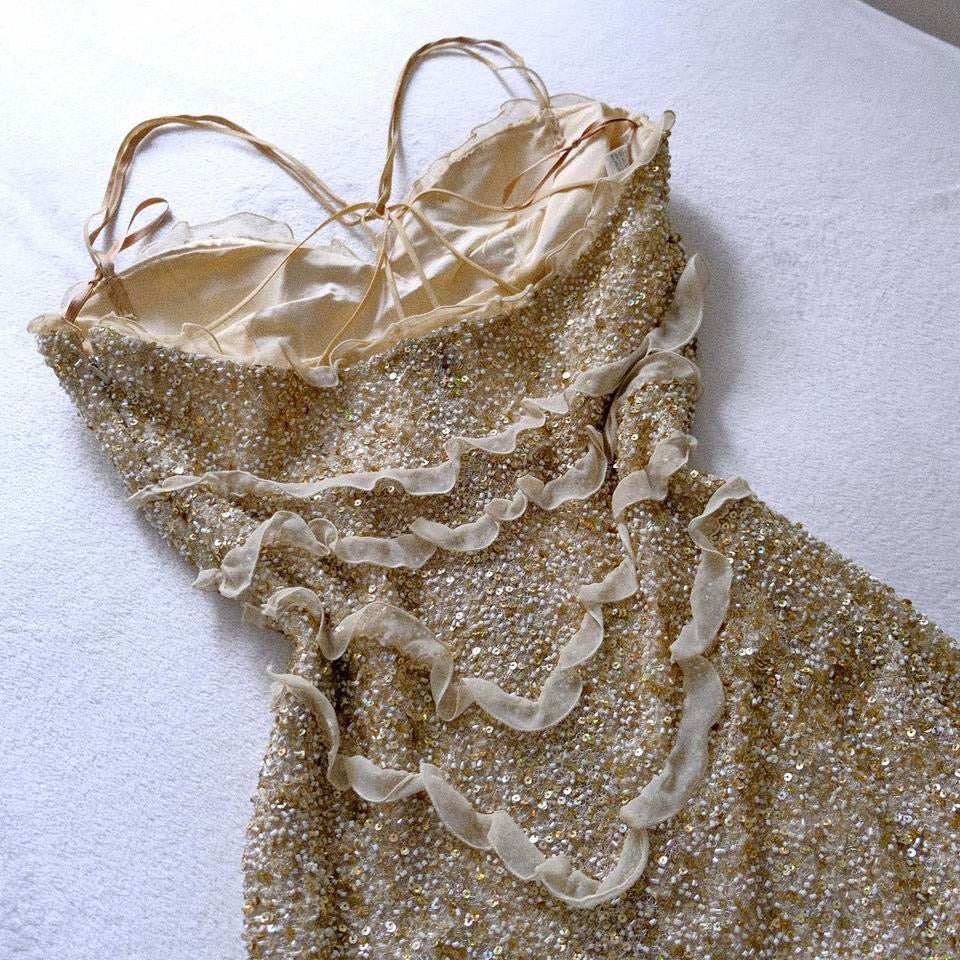 Washed ashore mermaid gown (XS/S)