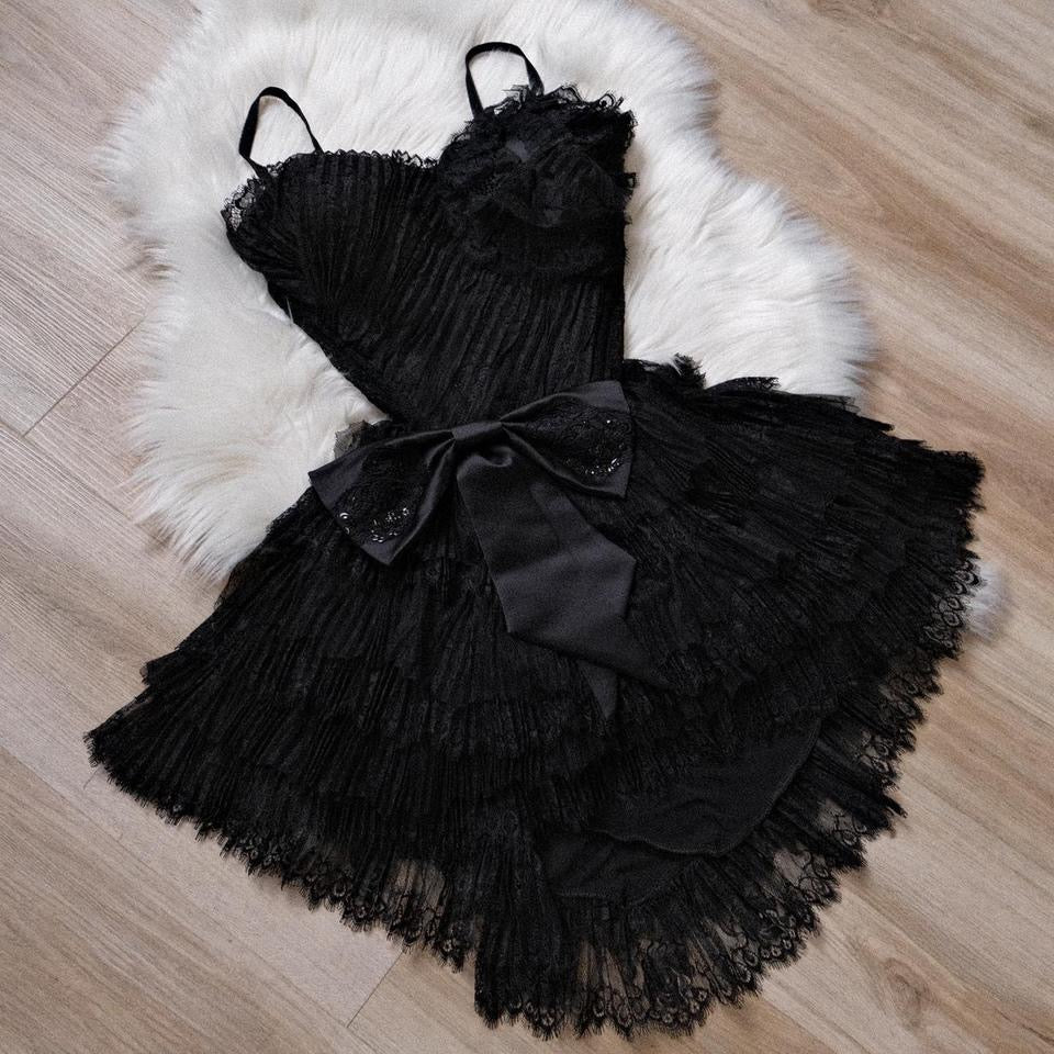 Swan ballerina dress (S/M, M)