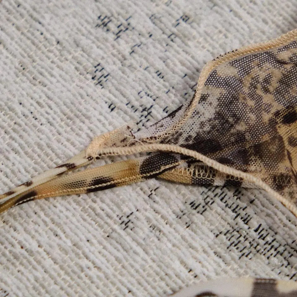 Leopard lace lingerie set (34/75)