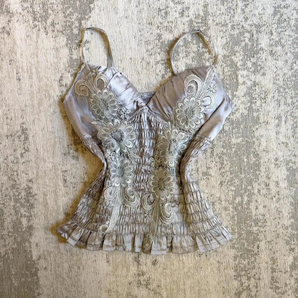 Moonlit ocean smog top (M, M/L)