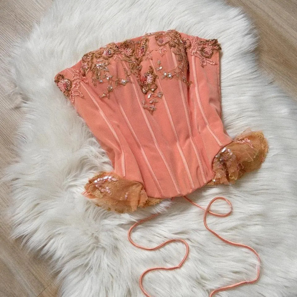 Blush enchanted fairy bustier (S)