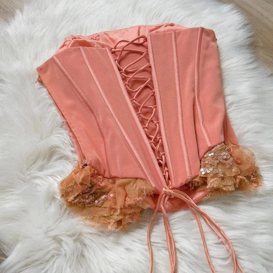 Blush enchanted fairy bustier (S)