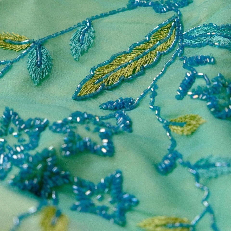 Sunrise mermaid gown (M/L)