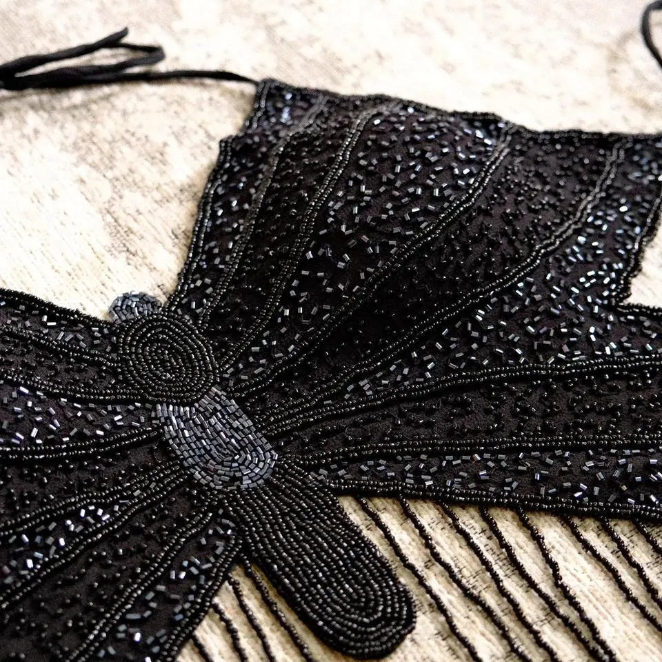 Butterfly beaded top (ONE SIZE)
