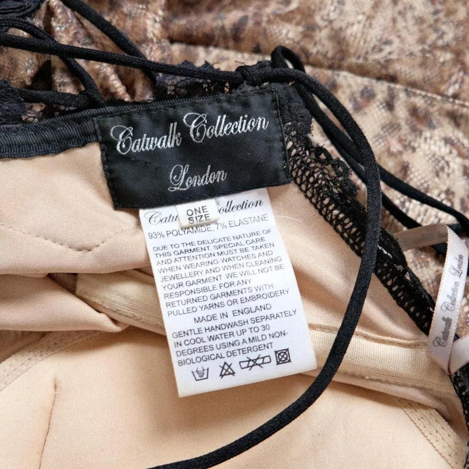 Cheetah romance dress (S, S/M, M)