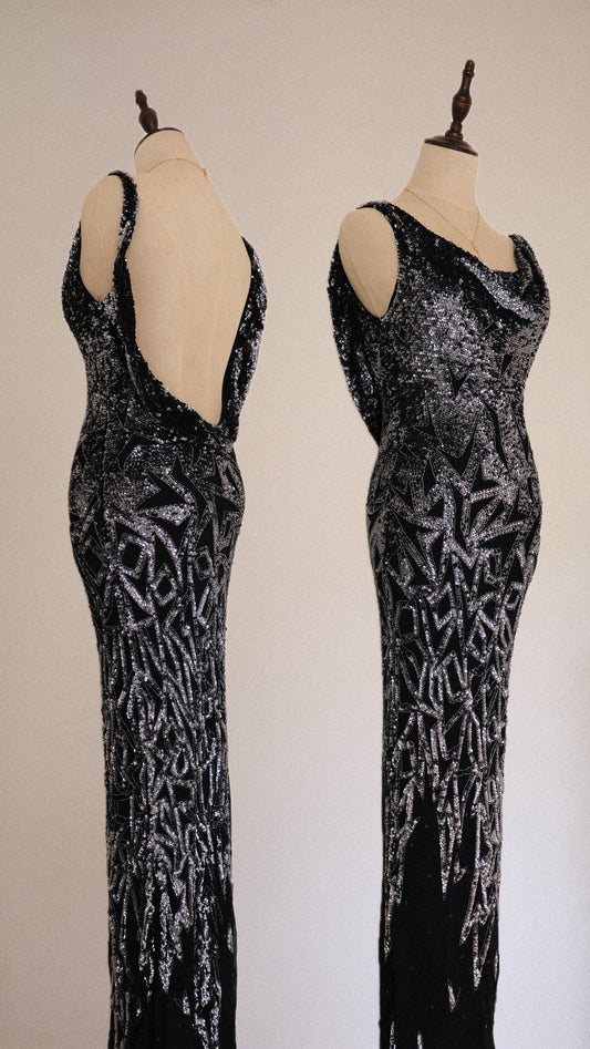 Starlace evening dress (S/M, M)